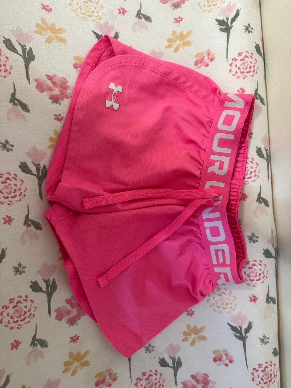 Under Armour Hot Pink Athletic Shorts